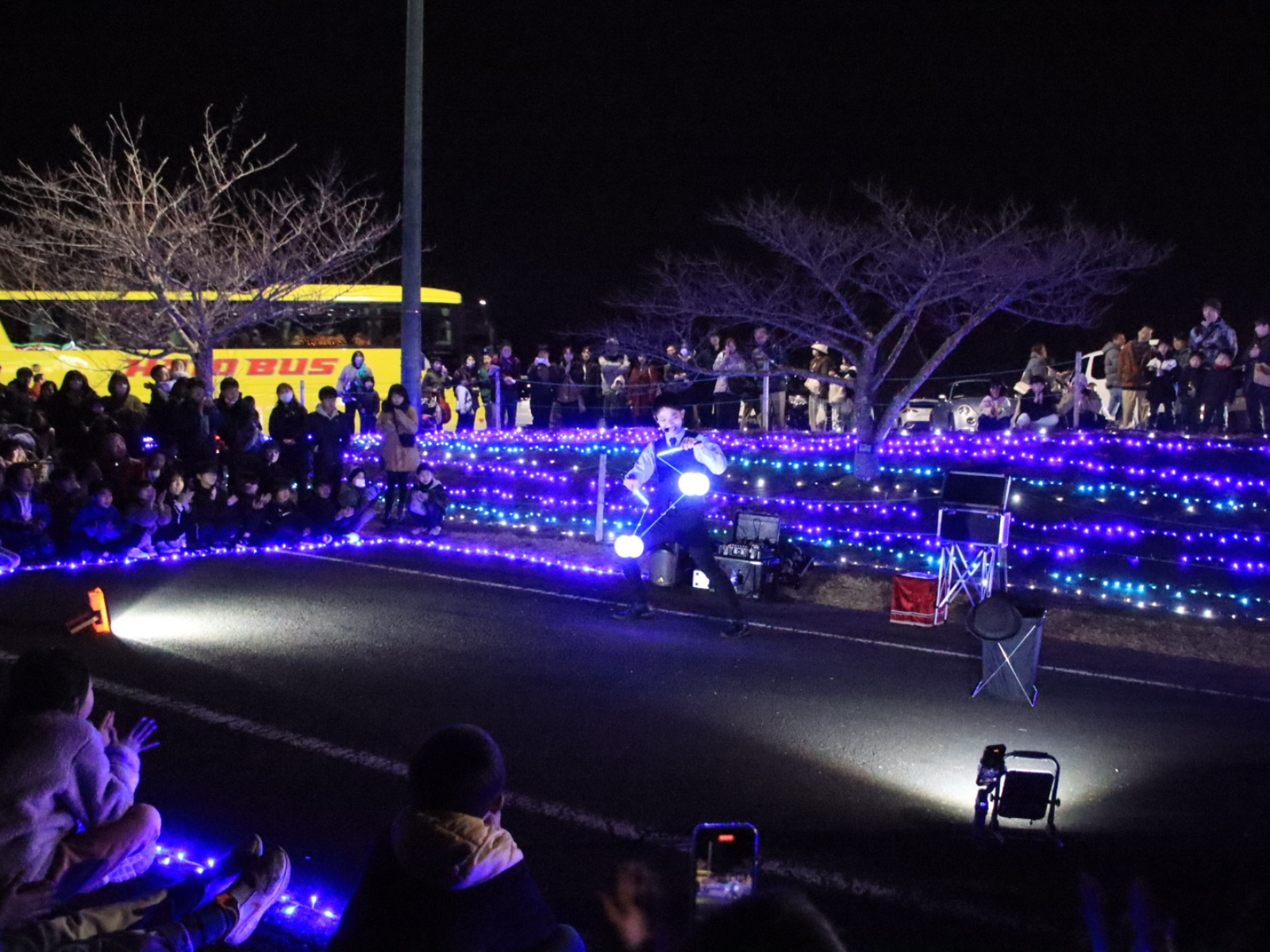 大道芸人パフォーマーたっきんショー風景④