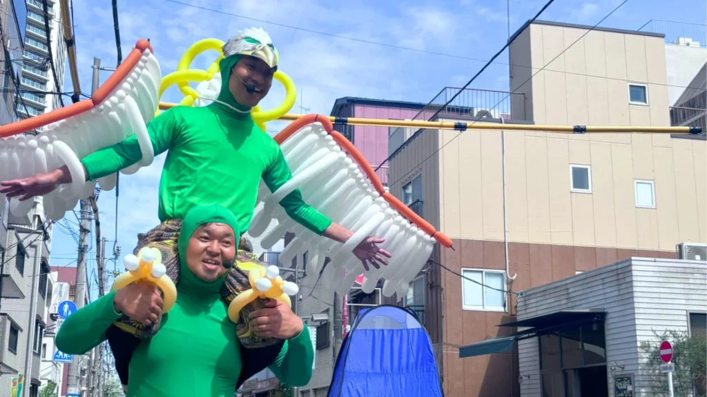 はんべすタカの空中ショー