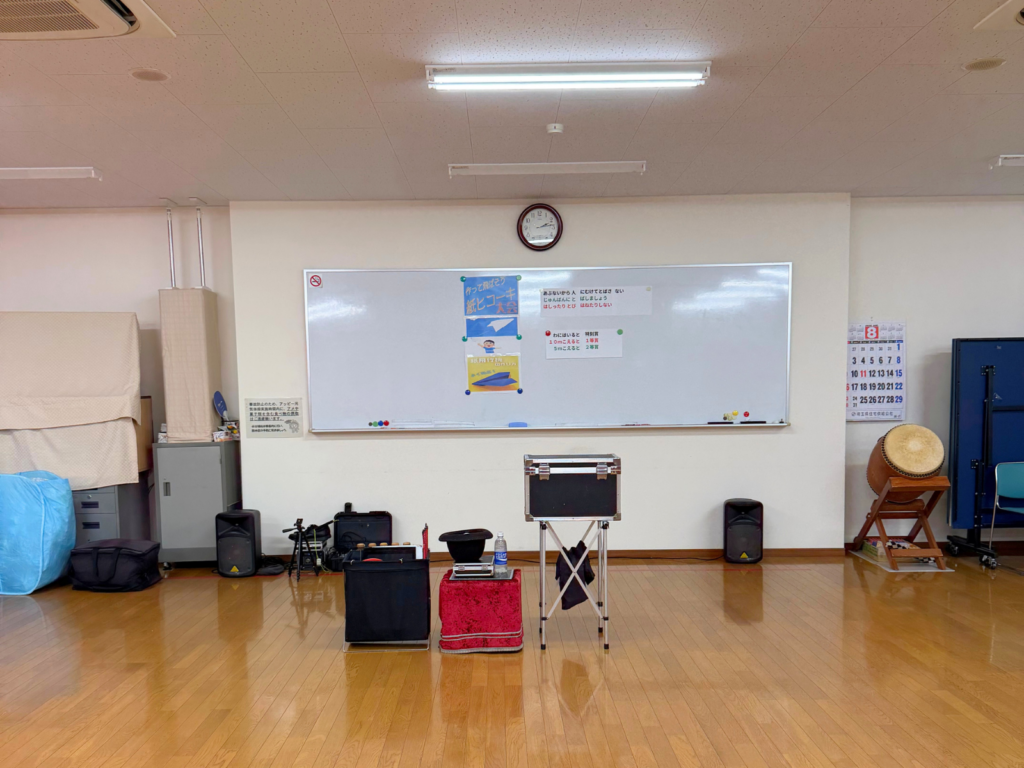 2026-0822-屋内セッティング-たっきん
